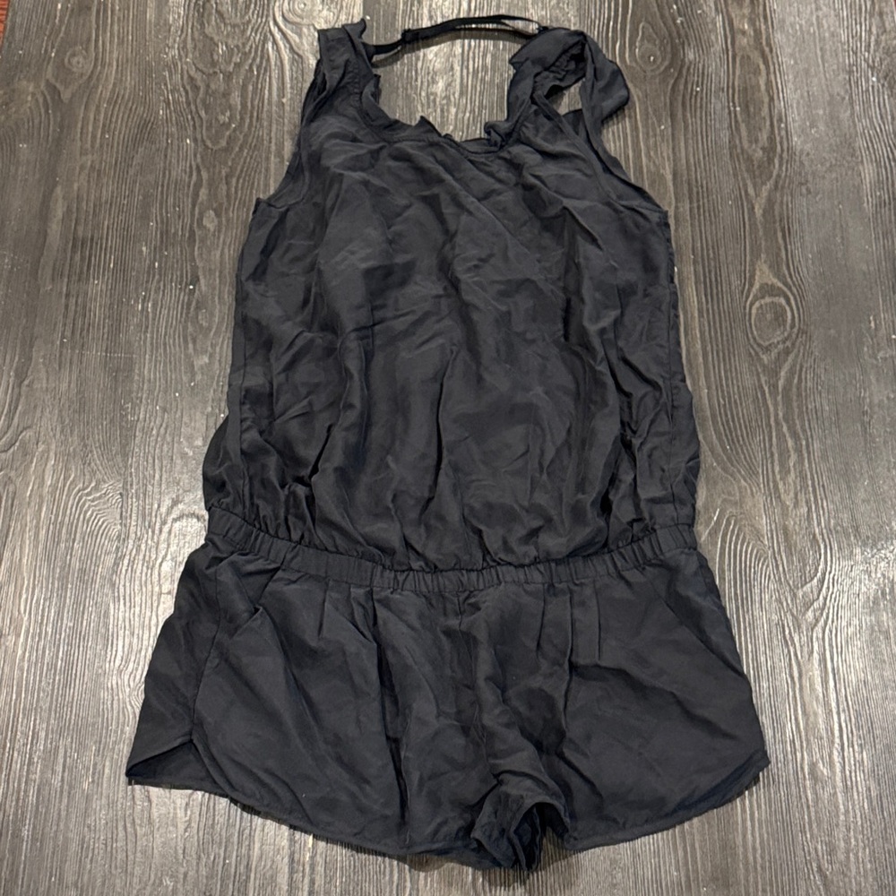 Guess Silk Black Romper